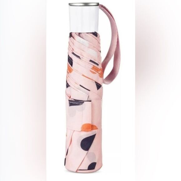 Shedrain Pink and Orange Patterned Umbrella - Picture 1 of 5